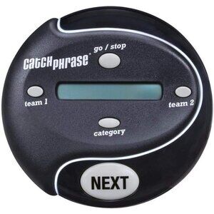 Catch Phrase Game Electronic Hasbro Handheld  2016 Black